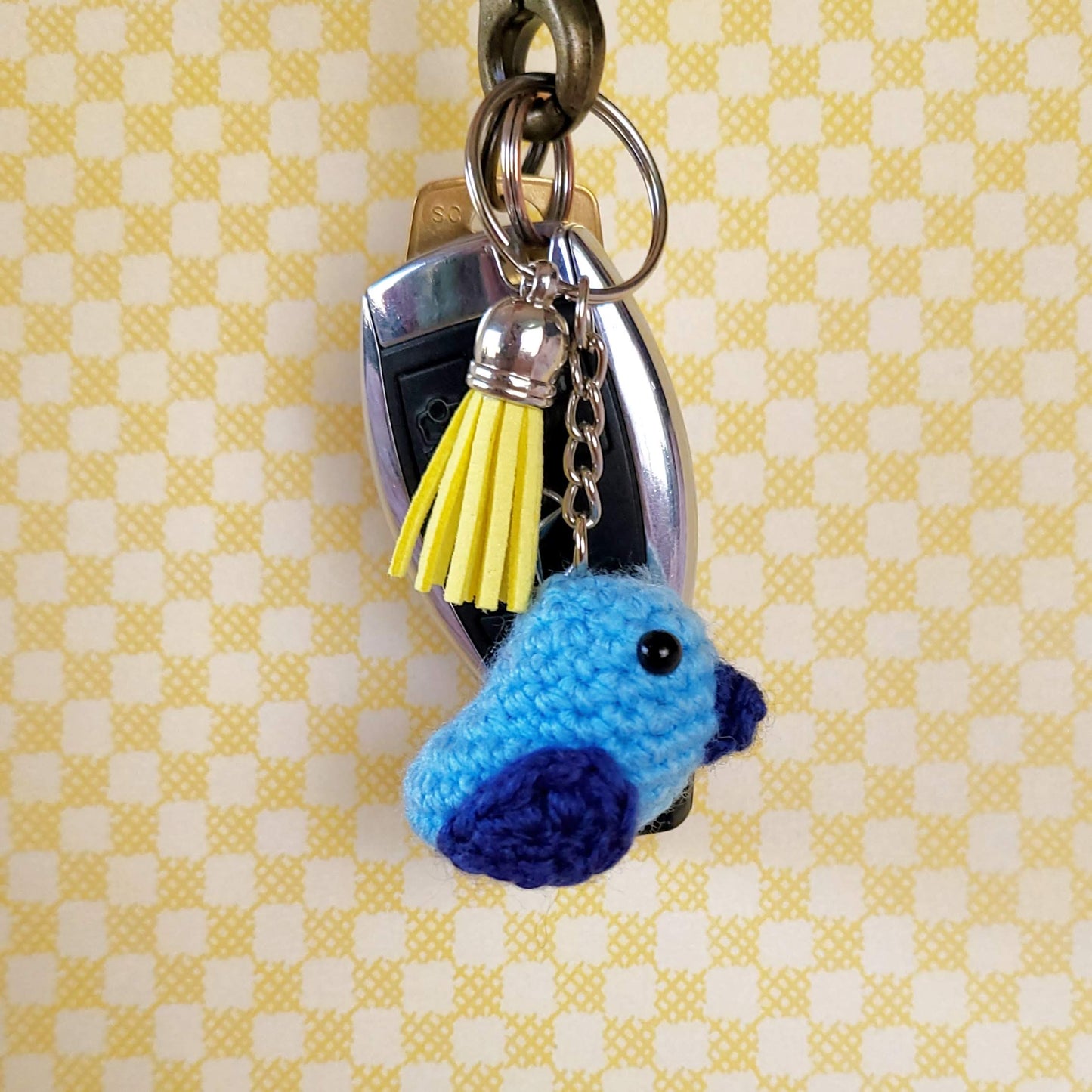 Bluebird Keychain