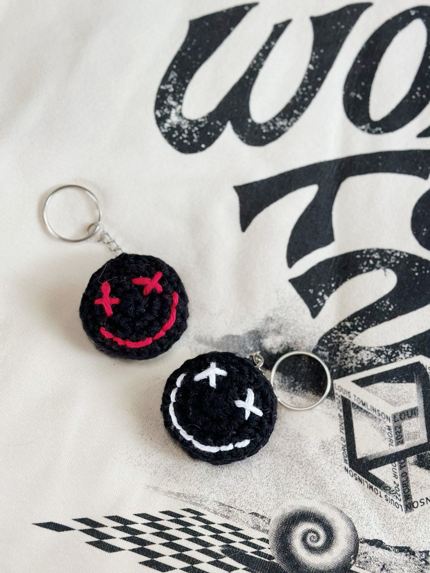 Smiley Keychain