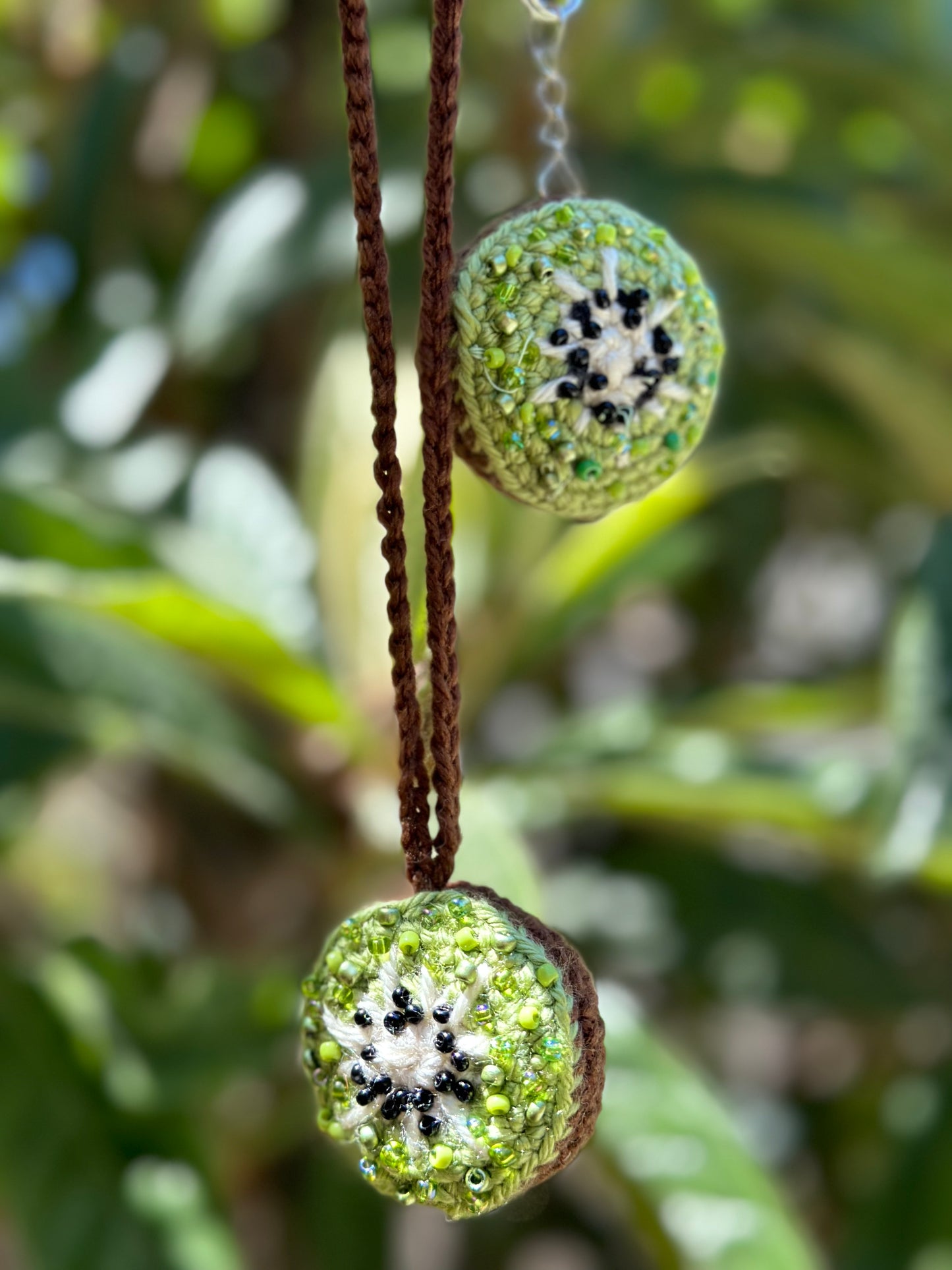 Kiwi Slice Keychain/Charm
