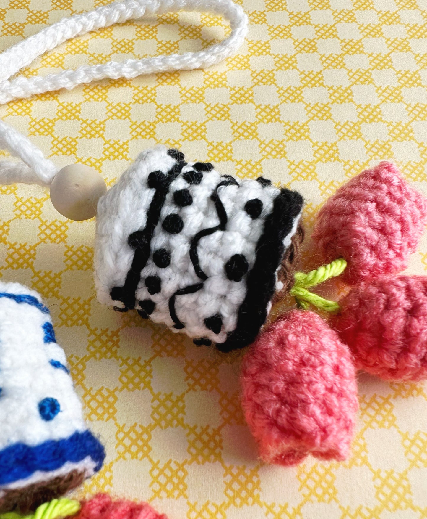 Upside Down Flowerpot Keychain/Charm