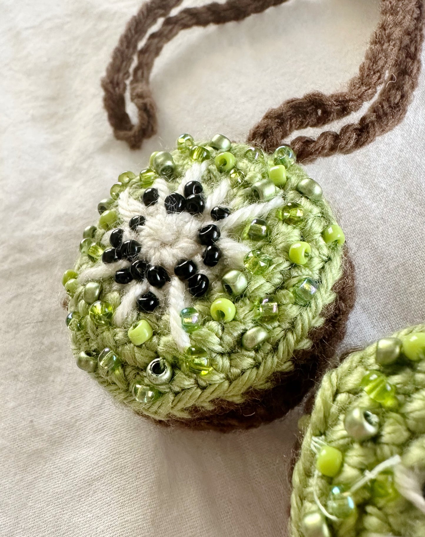 Kiwi Slice Keychain/Charm