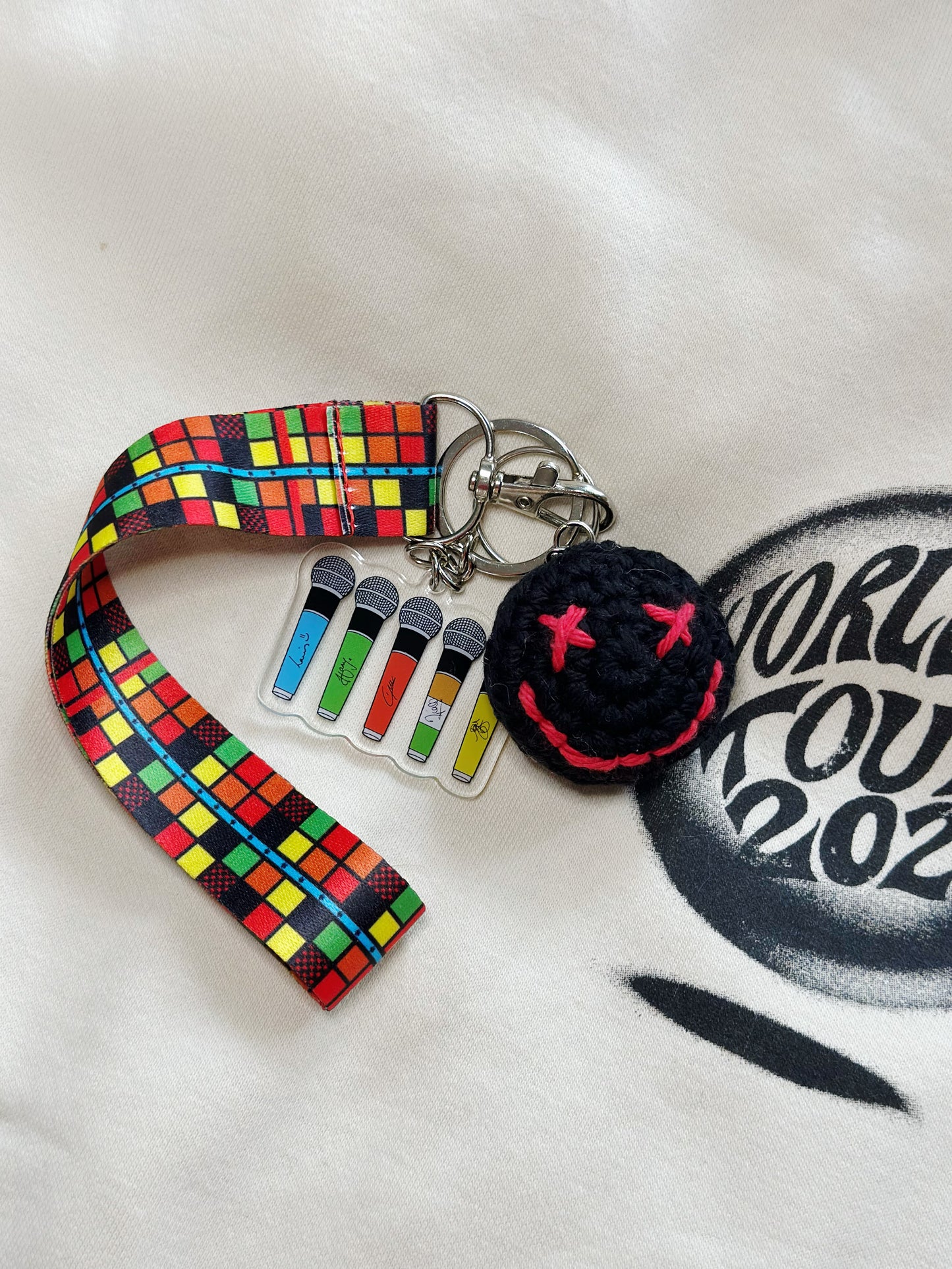 Smiley Keychain