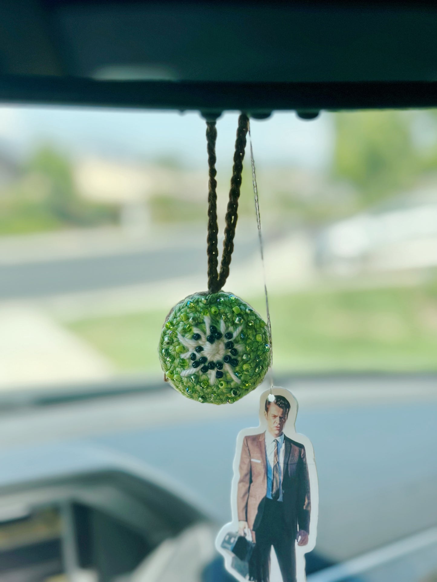 Kiwi Slice Keychain/Charm