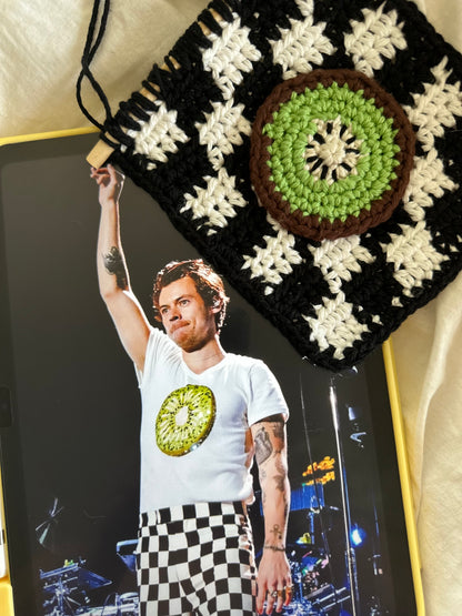 Checkered Kiwi Tapestry